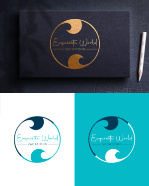 Exquisite World Vacations | Logo Design by ACK Design