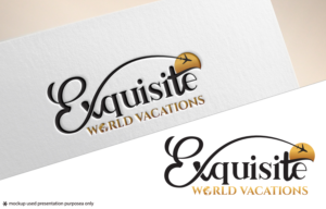 Exquisite World Vacations | Logo Design by Juli creation