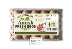 Needs to say 100% Authentic Amish - Local * Organic * Non-GMO | Logo Design by Navisol Creatives