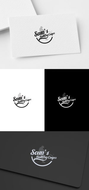 Logo Design by SL Designer for Sam's Batting Cages | Design: #26778164