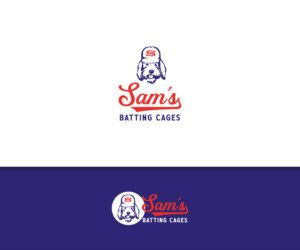 Sam's Batting Cages | Logo-Design von Greedin