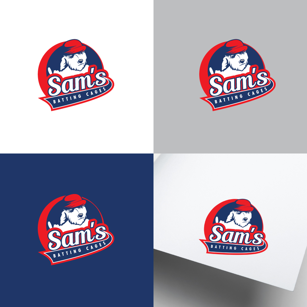 Logo-Design von CreativeFlows 2 für Sam's Batting Cages | Design #26749234