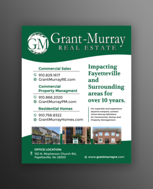 Design Graphique par ecorokerz pour Grant-Murray Real Estate | Design : #26746177