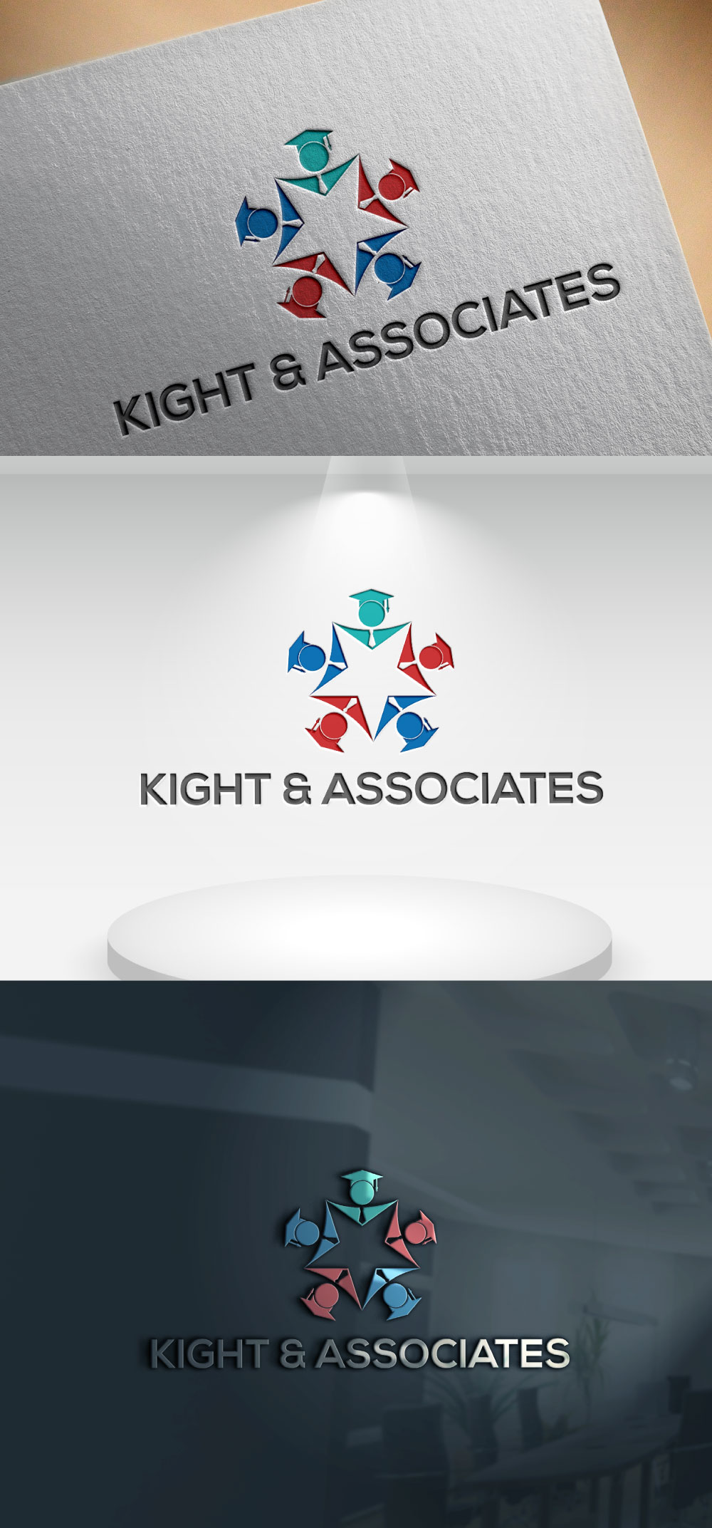Logo Design by JUEL RANA 525340 for Kight & Associates, LLC | Design #26795714
