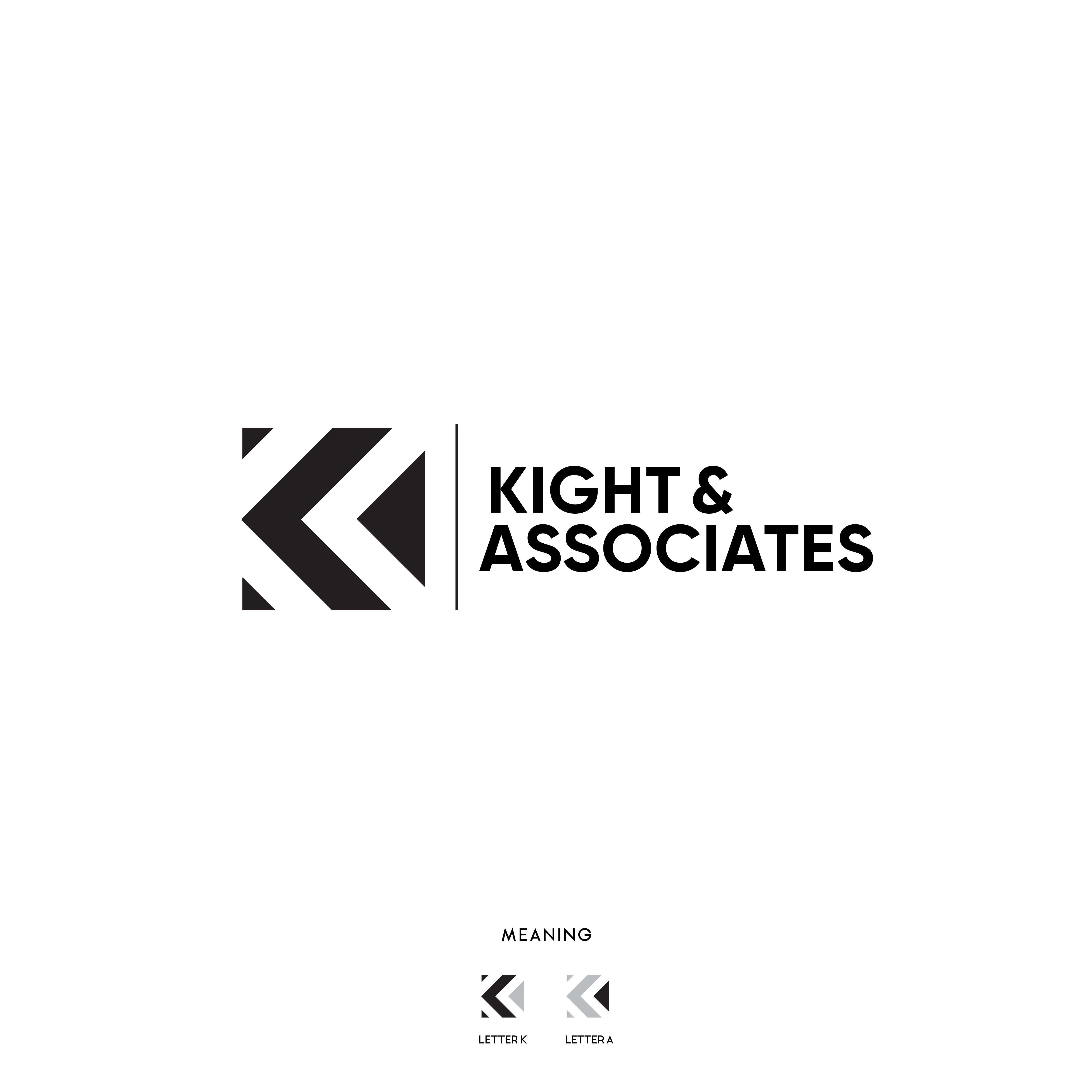 Logo Design by by kin for Kight & Associates, LLC | Design #26804680