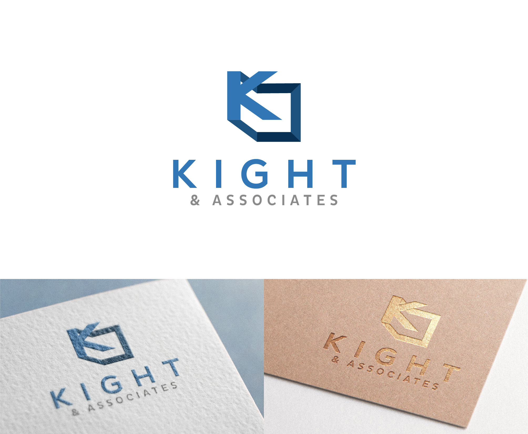Logo Design by ileanalp for Kight & Associates, LLC | Design #26786610