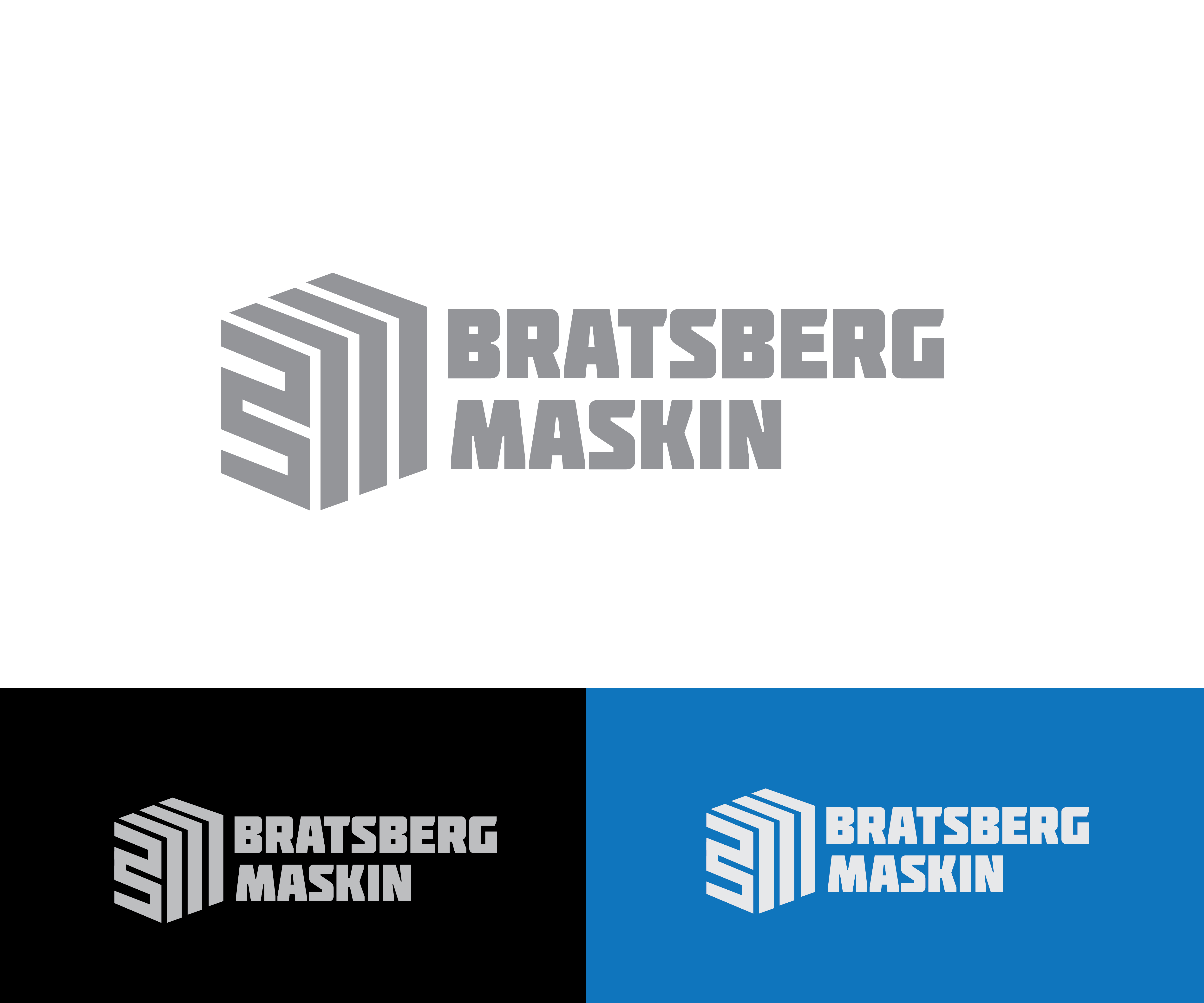 Logo Design by renderman for Bratsberg Maskin As | Design #26749828