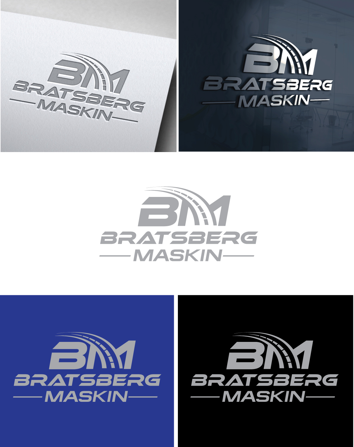 Logo Design by HEAVEN ART for Bratsberg Maskin As | Design #26750736