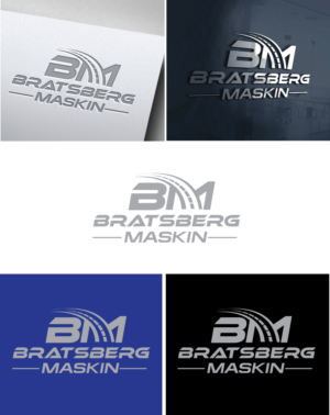 Bratsberg maskin | Logo Design by HEAVEN ART