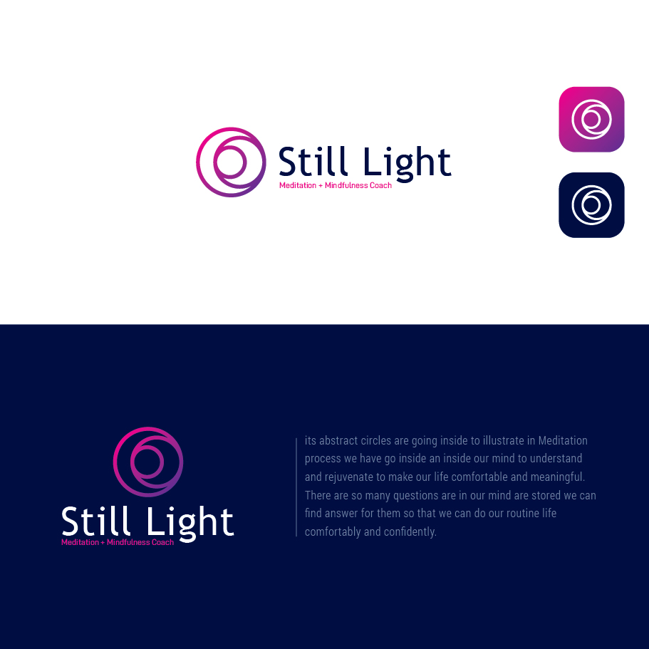 Logo Design by nandkumar for Still Light meditation  | Design #26744728