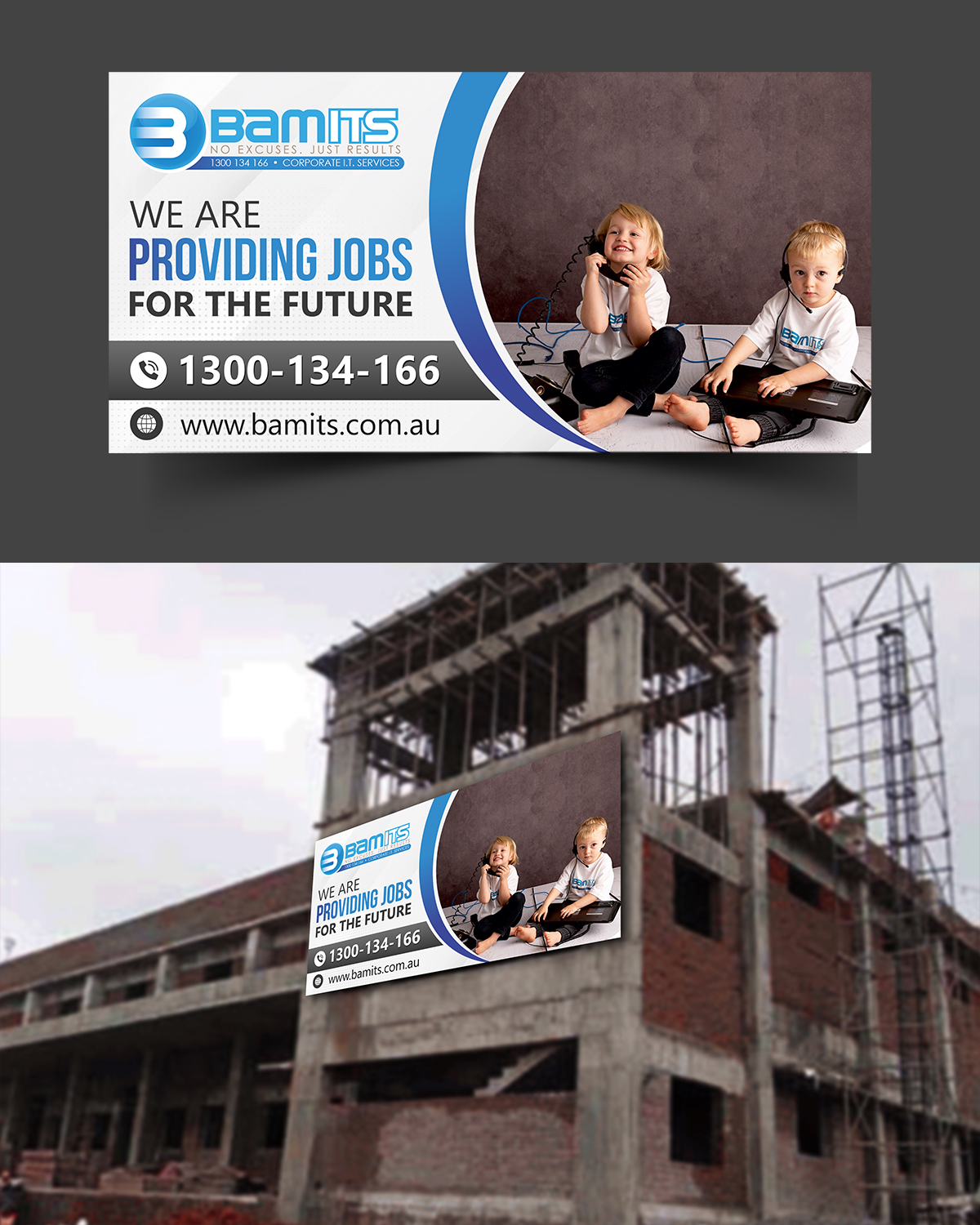 Billboard Design by ecorokerz for BAMITS | Design #26746775