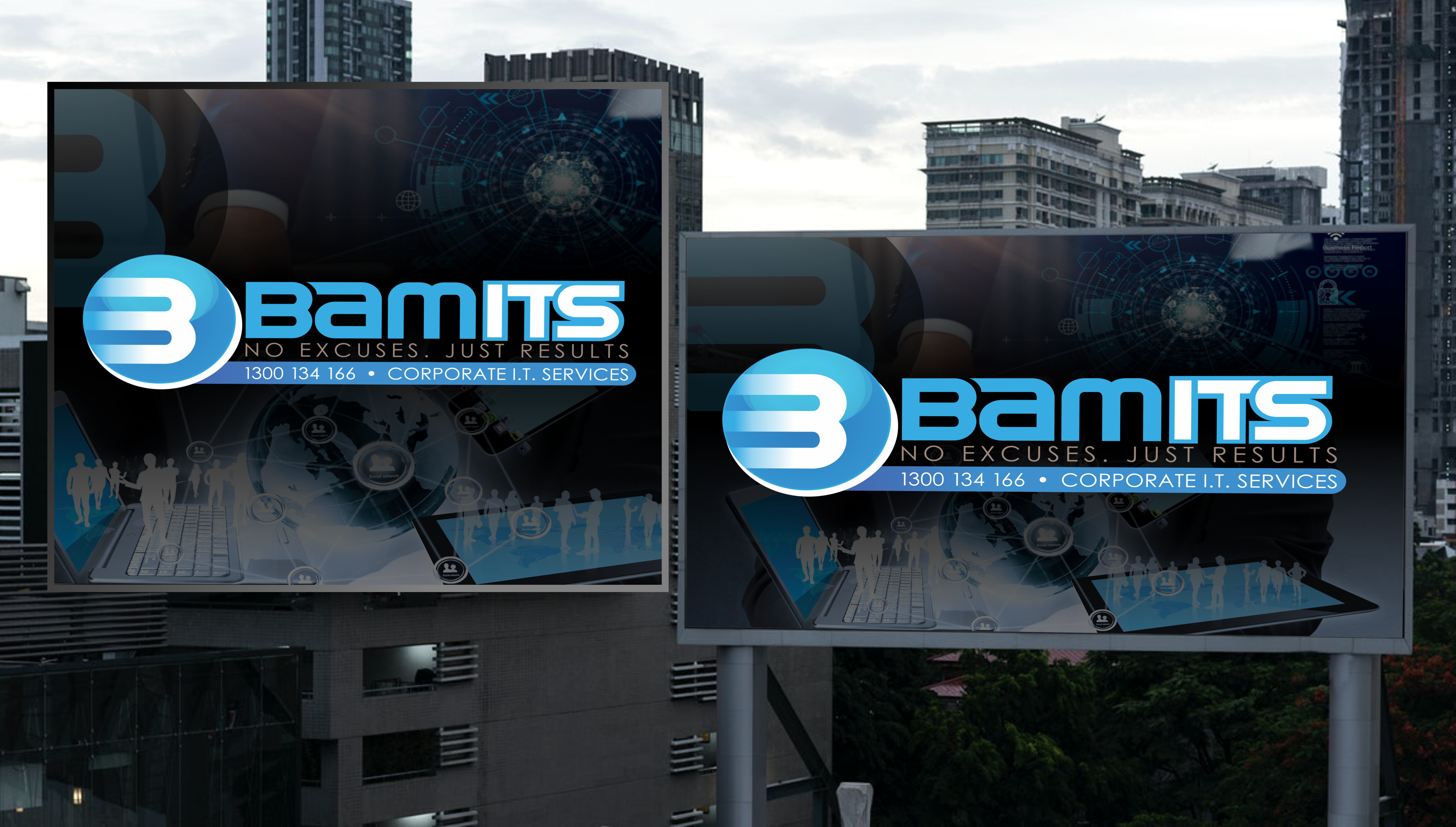 Billboard Design by sonu parmar for BAMITS | Design #26746395