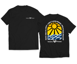 We are looking for some fun modern creative shirt designs for our fast growing solar company! | T-shirt Design by Luniere Designs