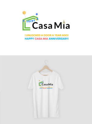 Co-Living Company needs Vibrant, Fun Design for Celebrating Members' 1 Year Anniversary with Us | T-shirt Design by Prestige Studio