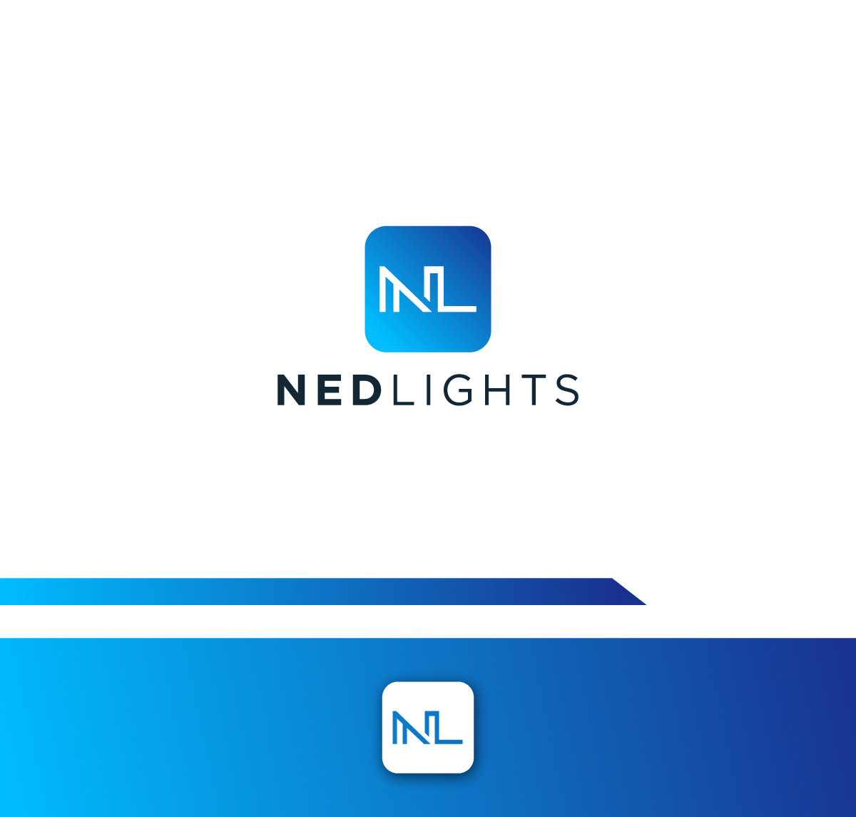 Logo Design by Fat Bat Man for Nedlights b.v. | Design #26746949