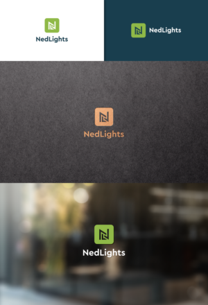 NedLights | Logo Design by Paperfox Designs