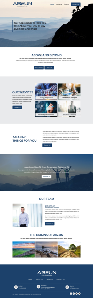 Web Design by HarmiDesigning for this project | Design: #26751499