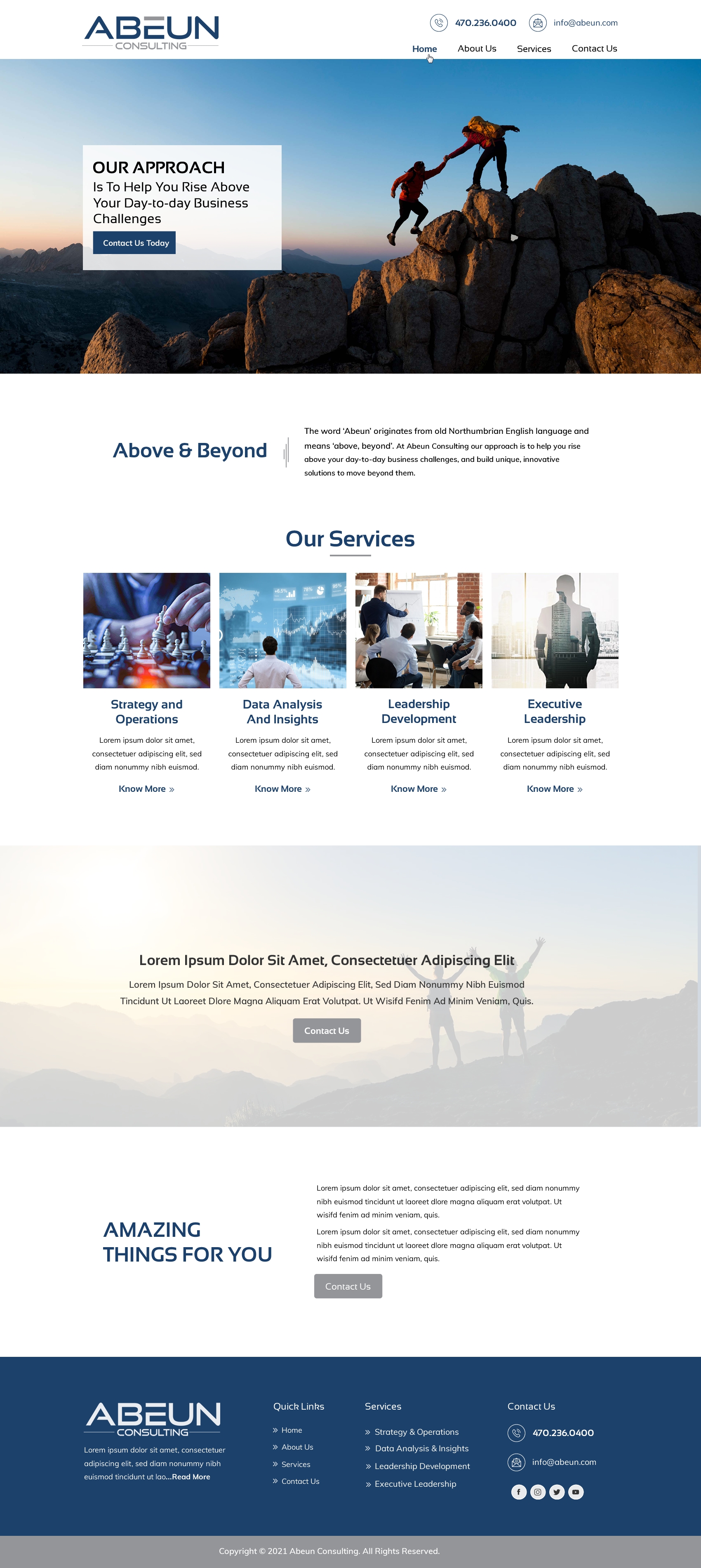 Web Design by HarmiDesigning for this project | Design #26752749