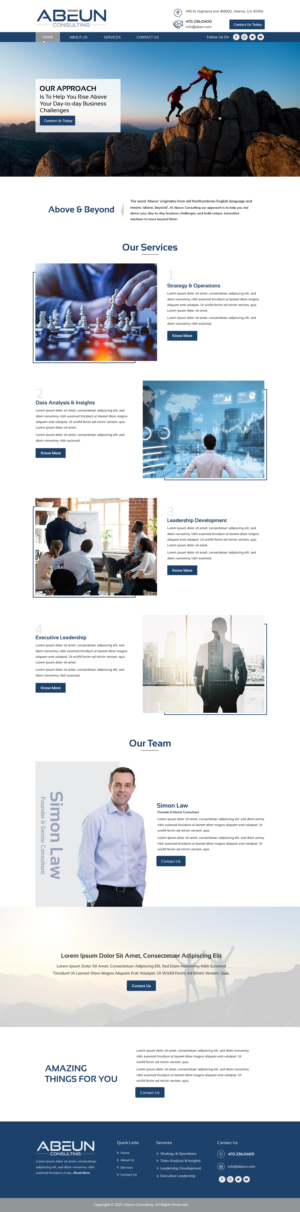 Web Design by HarmiDesigning for this project | Design: #26752750