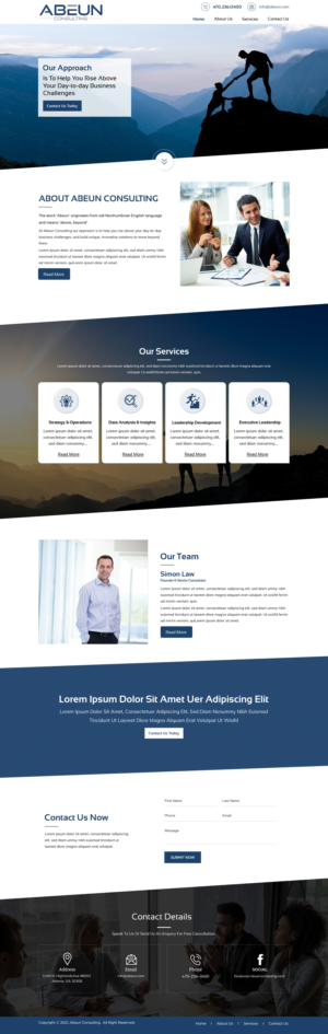 Web Design by HarmiDesigning for this project | Design: #26770800