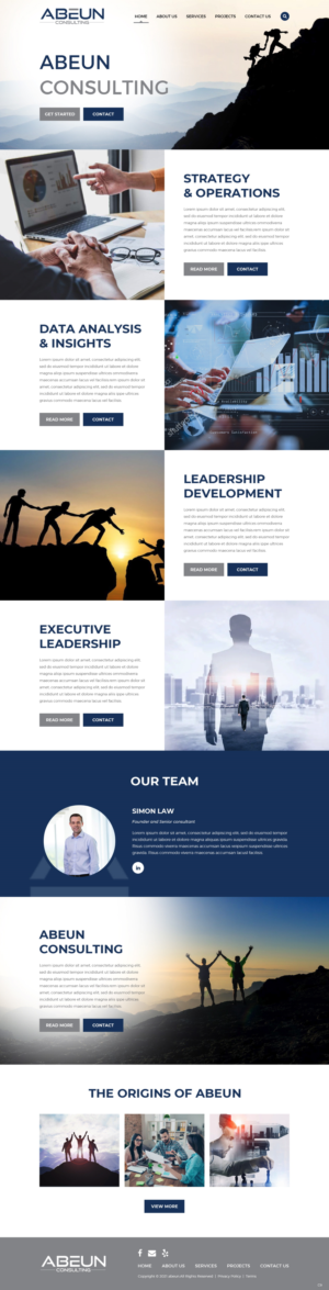Web Design by pb for this project | Design: #26759668