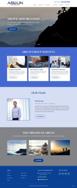 Web Design by pb for this project | Design: #26759671