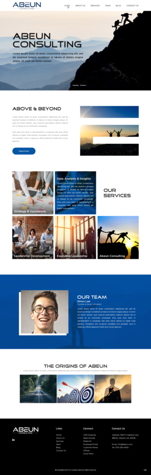 Web Design by pb for this project | Design: #26759673
