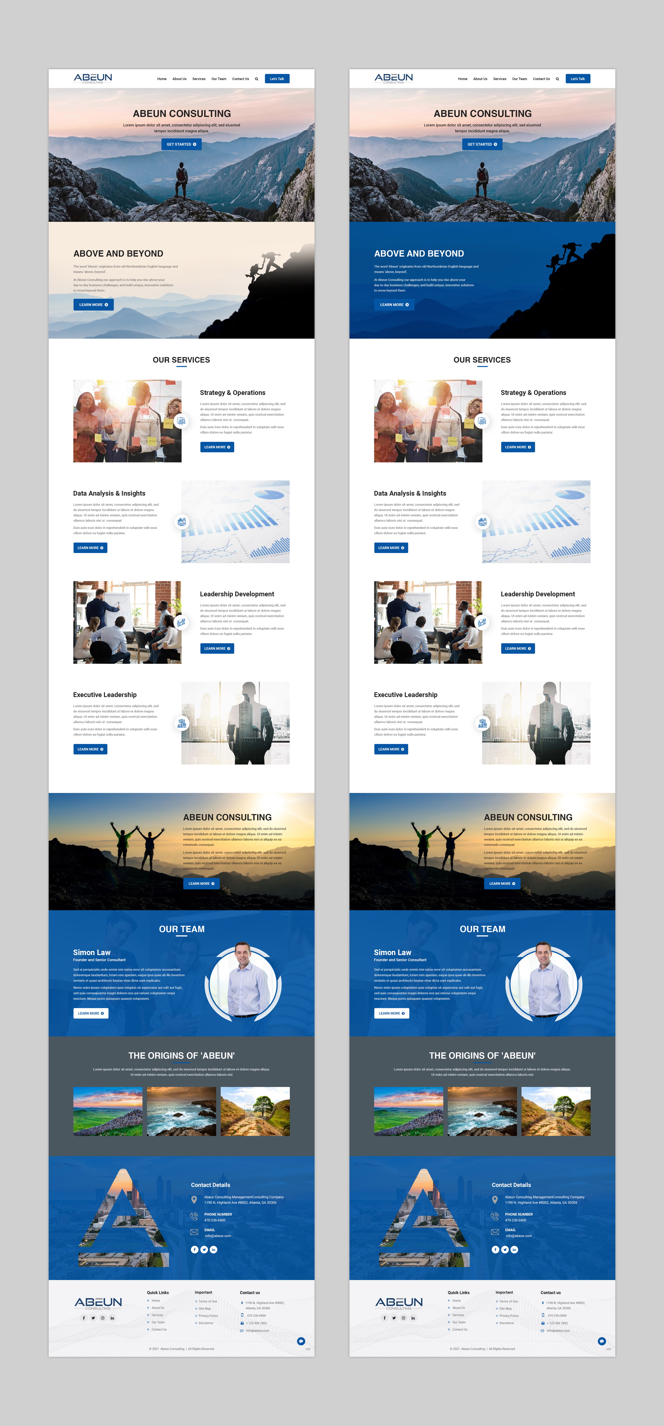 Web Design by pb for this project | Design #26759677