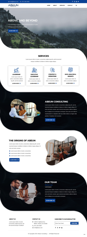 Web Design by pb for this project | Design: #26759678