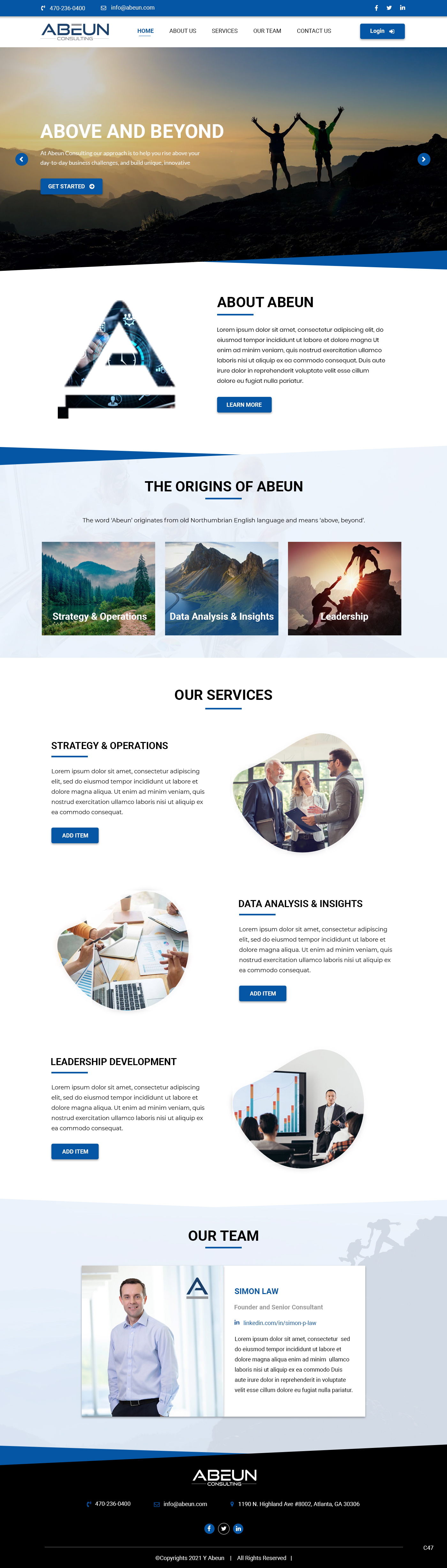 Web Design by pb for this project | Design #26759681