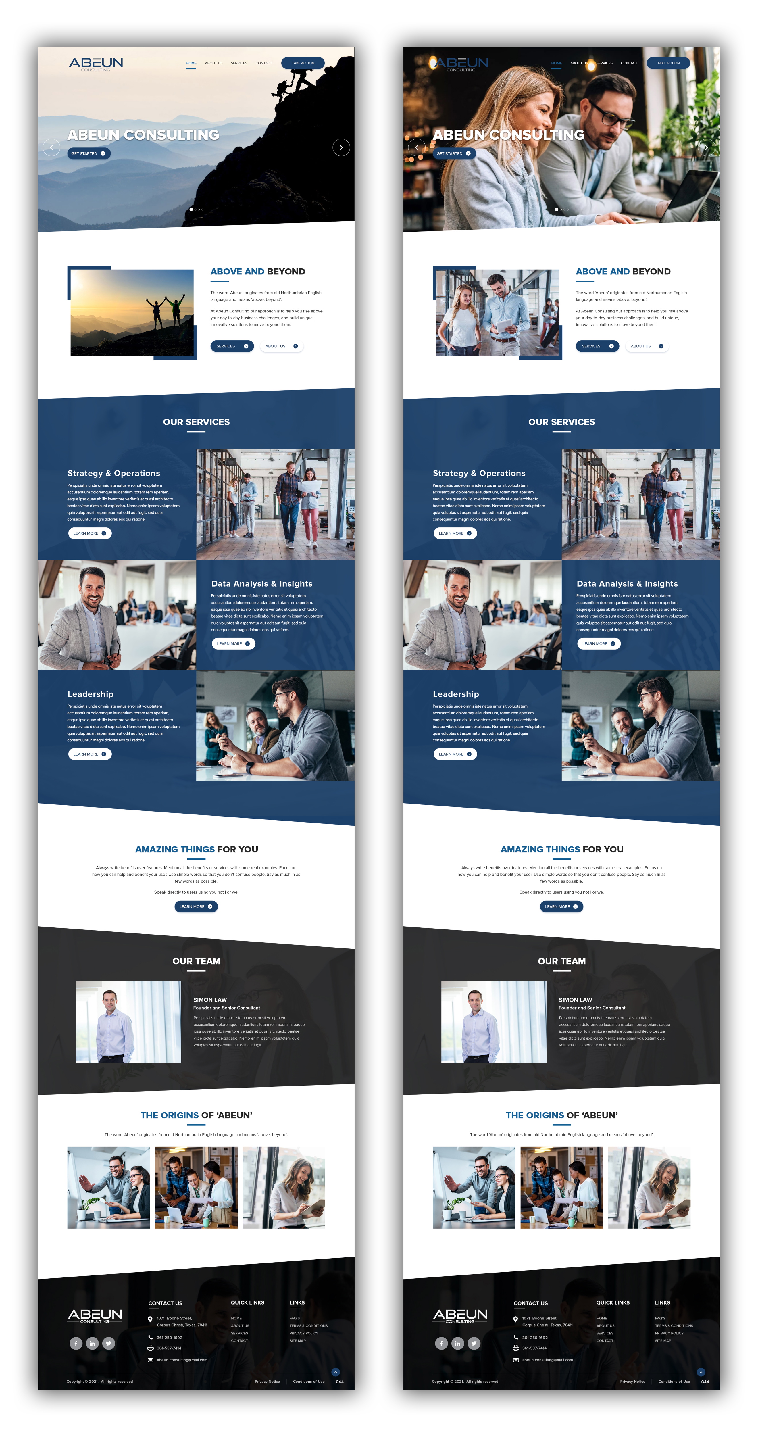 Web Design by pb for this project | Design #26759682