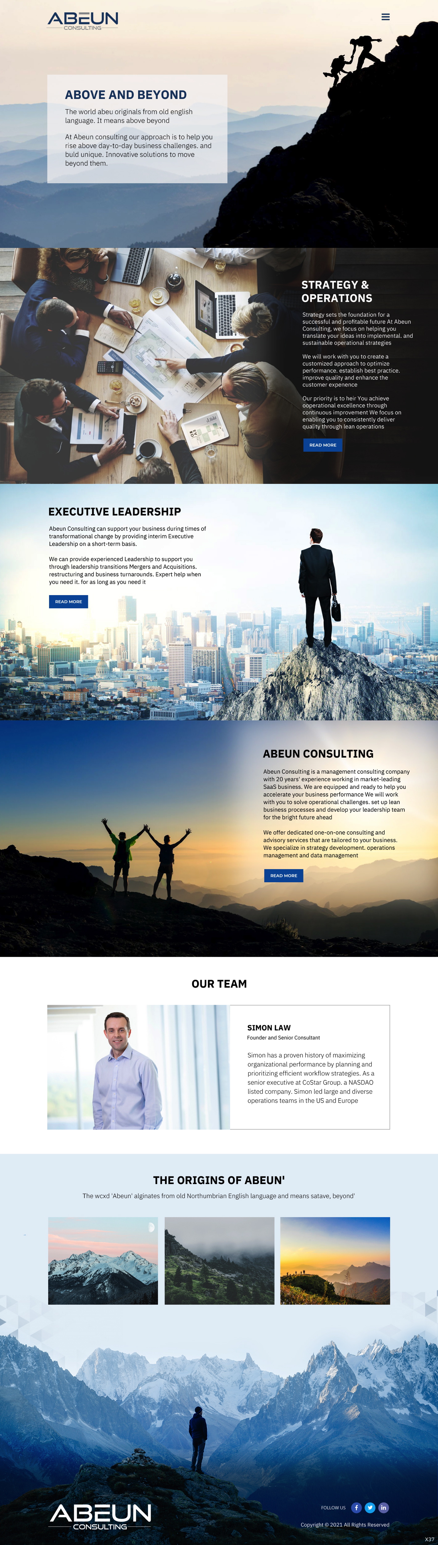 Web Design by pb for this project | Design #26759683