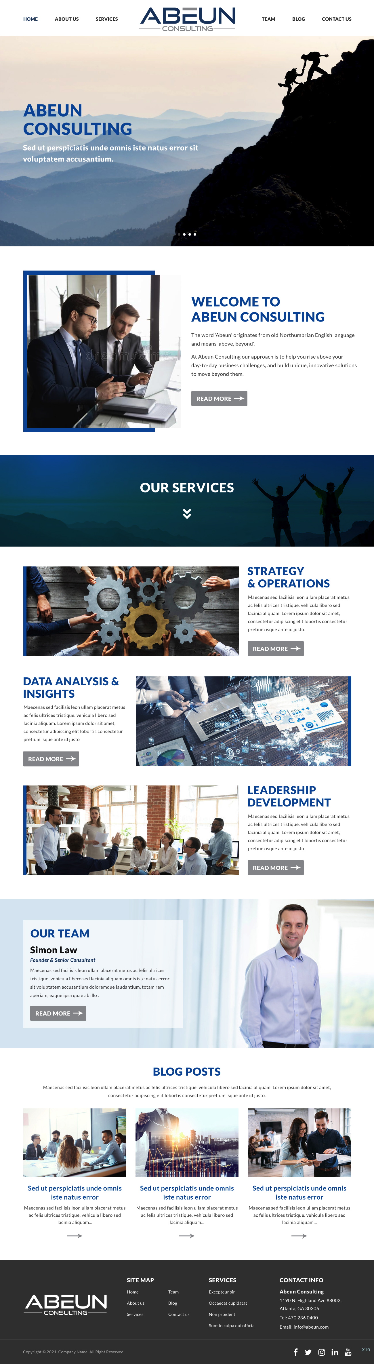 Web Design by pb for this project | Design #26759684