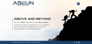 New management consulting website | Web Design by Sbss