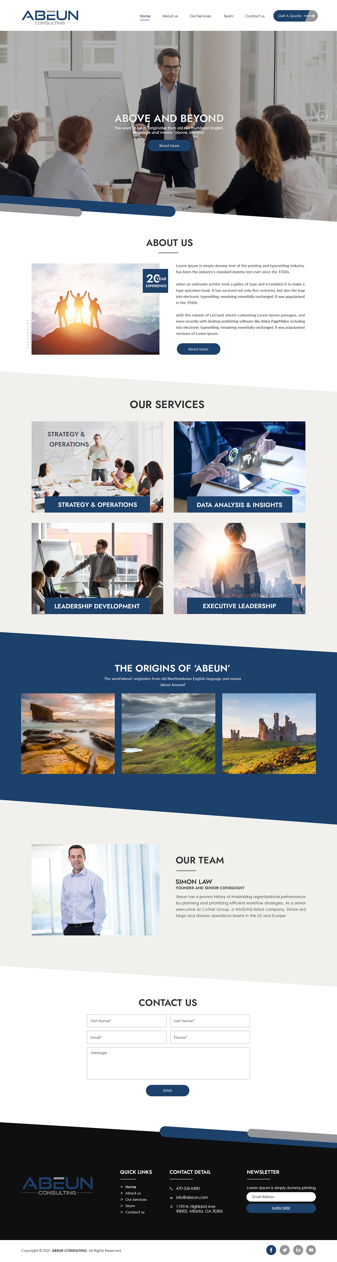 Web Design by bdesigner9 for this project | Design #26765440