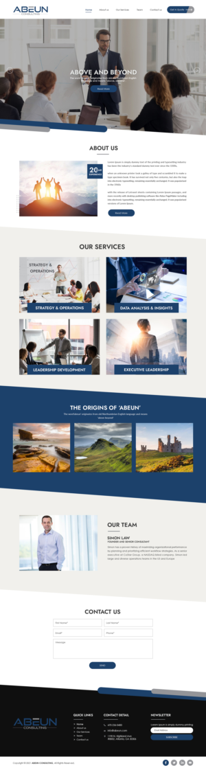 Web Design by bdesigner9 for this project | Design: #26765440