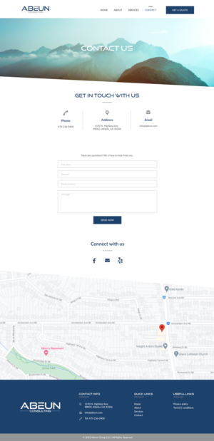 Web Design by bdesigner9 for this project | Design: #26778200