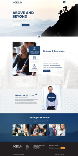 Diseño Web por Ayesha Khan para este proyecto | Diseño #26760089