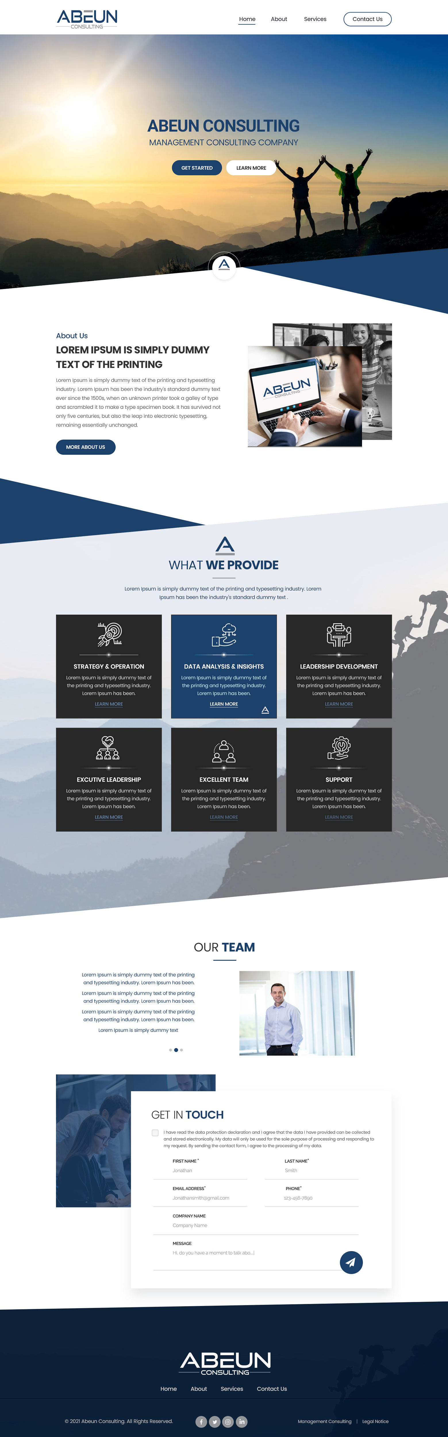 Diseño Web por Shijo John para este proyecto | Diseño #26753136