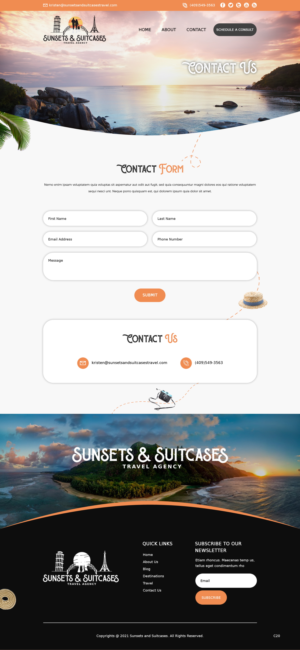 Wordpress Design by pb for this project | Design: #26787554
