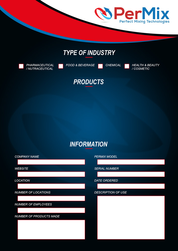 Word Template Design by aniep for PerMix North America | Design #26748663