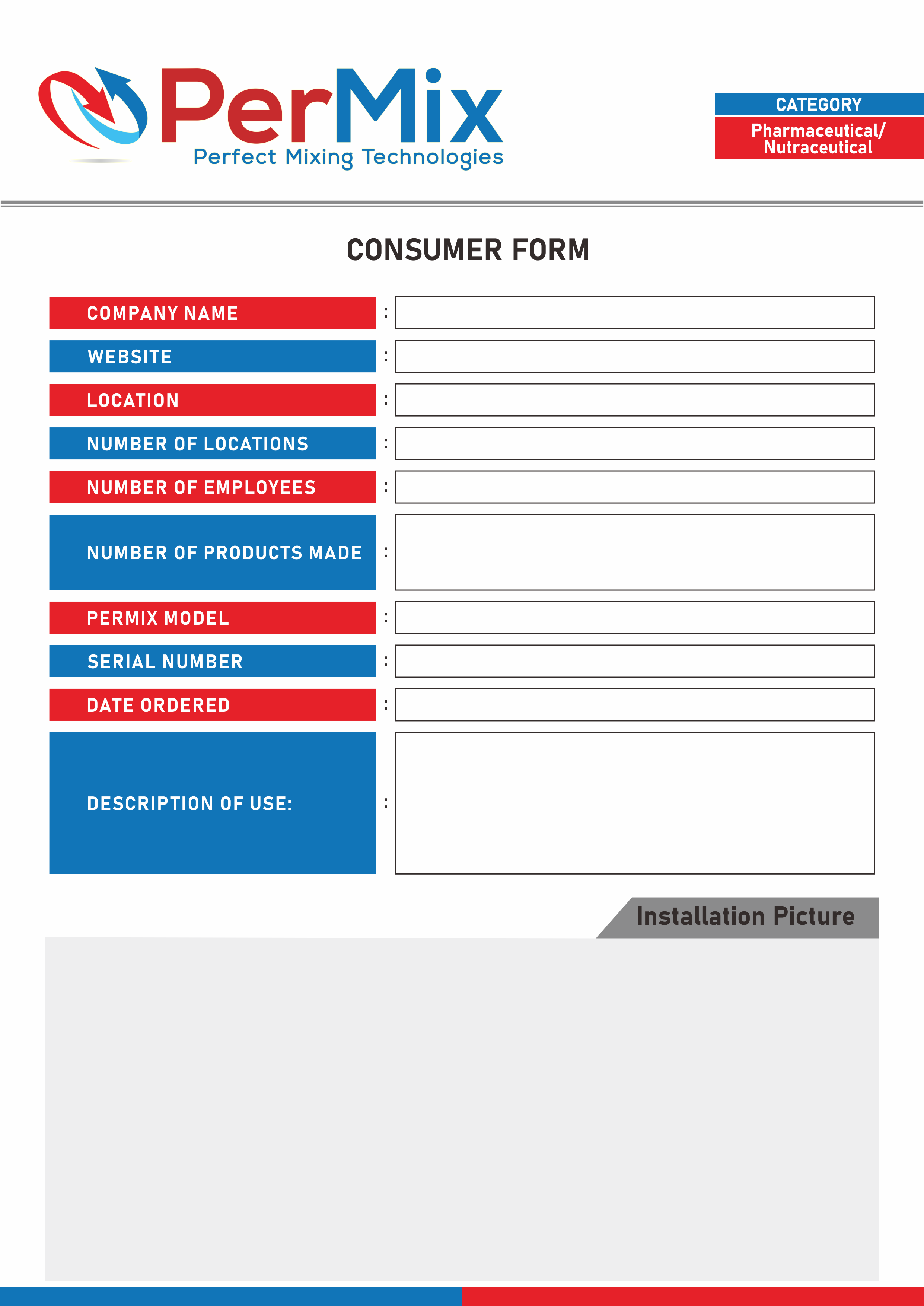 Word-Vorlage-Design von birin für PerMix North America | Design #26749381
