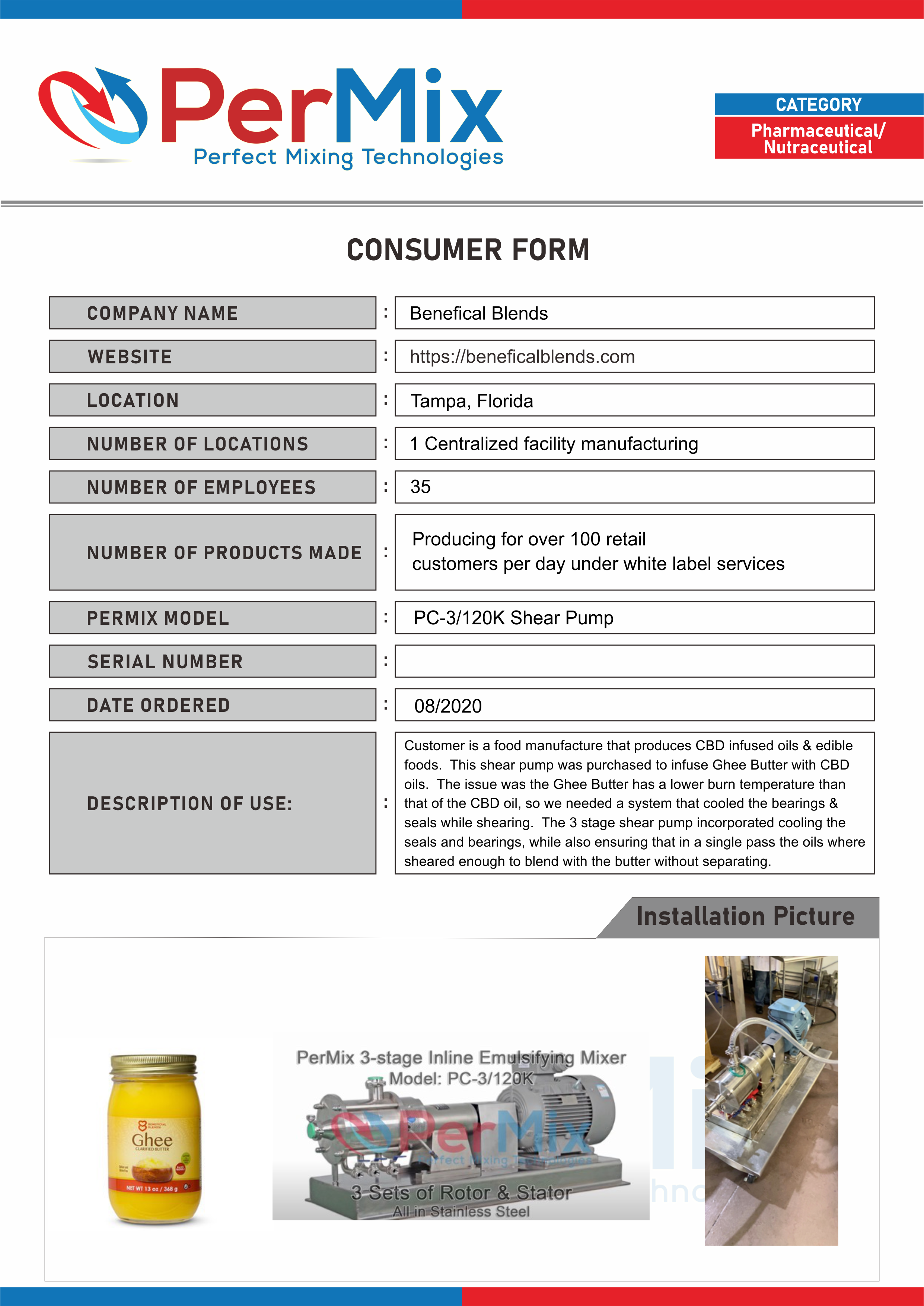 Word Template Design by birin for PerMix North America | Design #26749413