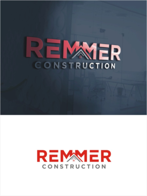 would like to use the Company name , "REMMER Construction” | Logo Design by cjssan