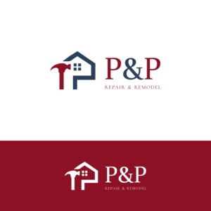 Logo Design by Zimo Design for P and P Repair and Remodel | Design: #26753742