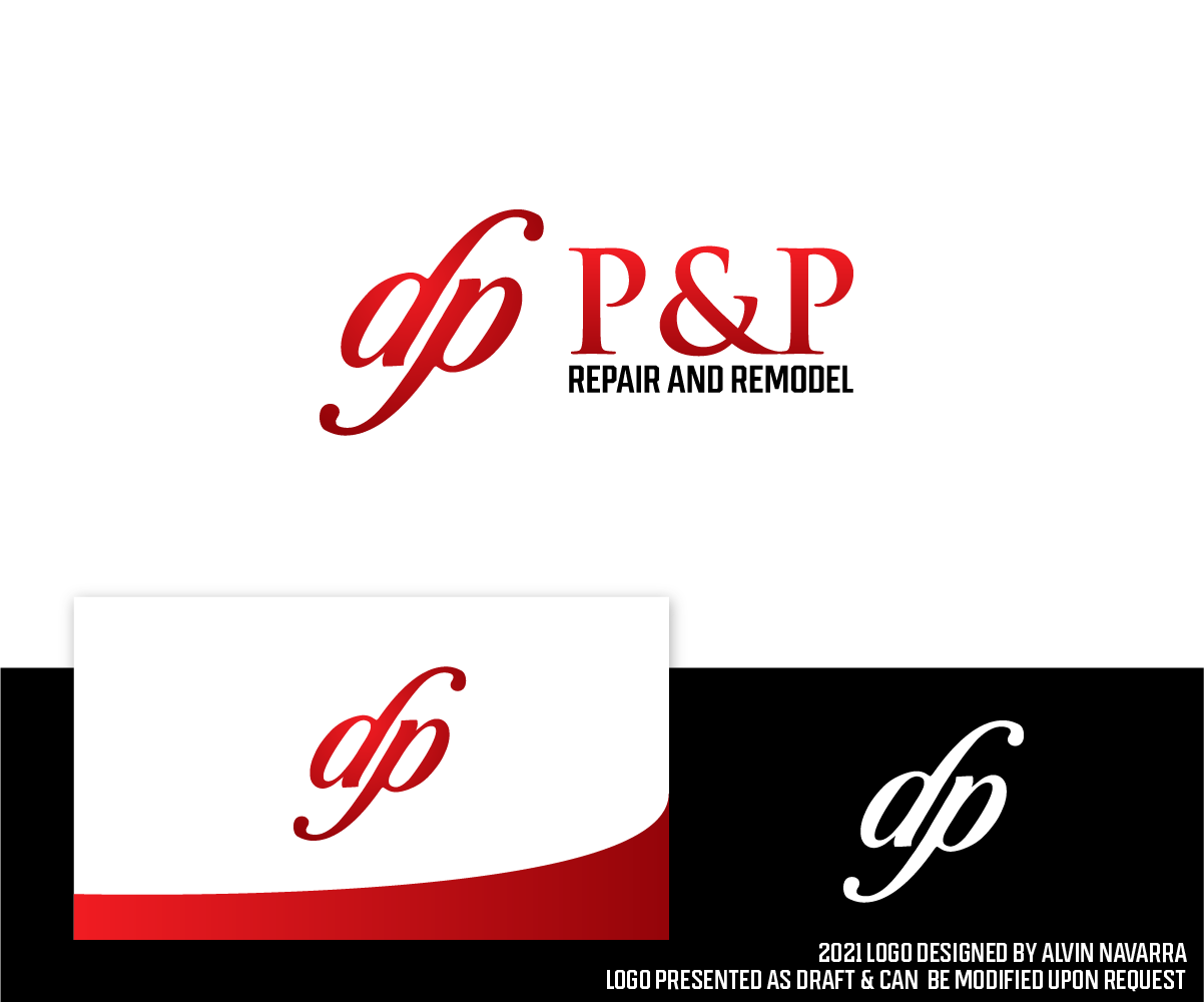 Logo Design by alvinnavarra for P and P Repair and Remodel | Design #26770513