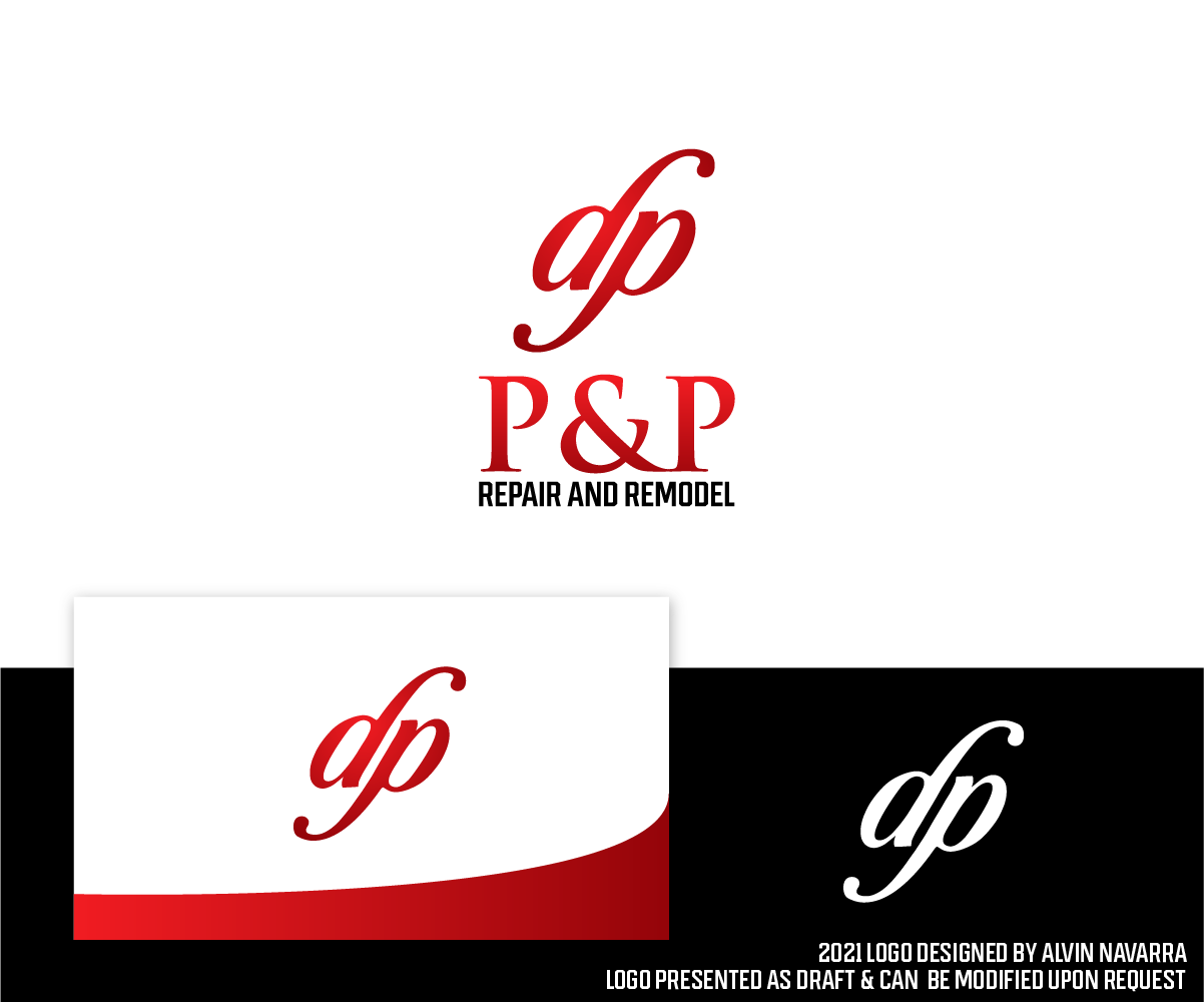 Logo Design by alvinnavarra for P and P Repair and Remodel | Design #26770519