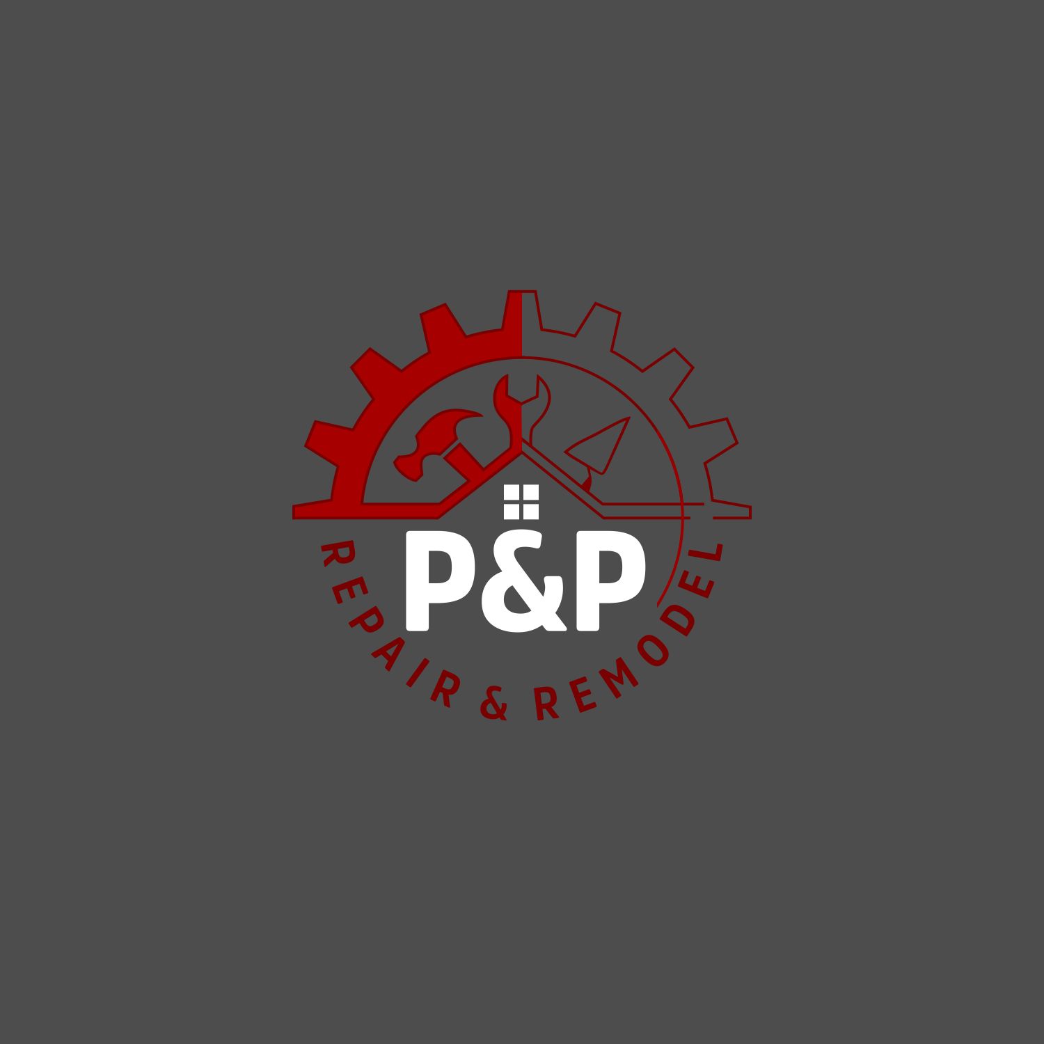 Logo Design by Kayla. for P and P Repair and Remodel | Design #26772823