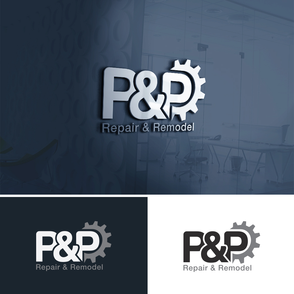 Diseño de Logo por AL-BARAKAH para P and P Repair and Remodel | Diseño #26750572