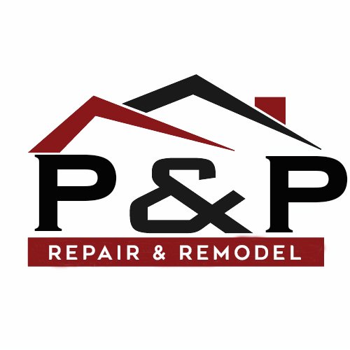 Logo Design by Titan Eagle for P and P Repair and Remodel | Design #26751177